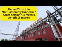 কাস্টমাইজযোগ্য শিল্প ইট টানেল চুল্লি 120m 130m 150m 170m ব্যাসার্ধ