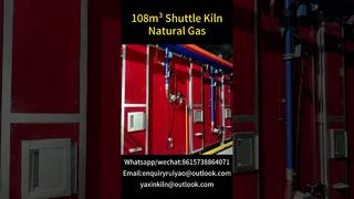 শাটল কিল #kilnmanufacturer #shuttlekiln #brickfactory#gaskiln#IndustrialKiln#BatchKiln#Gasfired